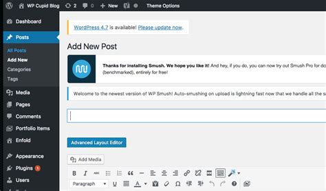how to add photos to wordpress post