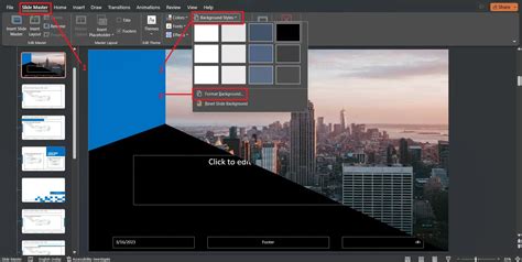 how to add picture in background in powerpoint