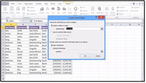 how to add pivot table options in excel
