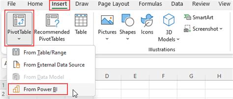 how to add power bi add in excel