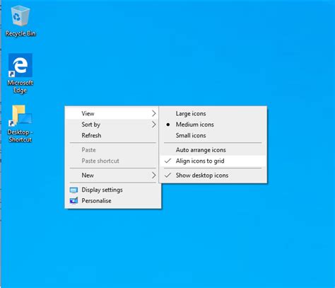 how to add program shortcut to desktop windows 10