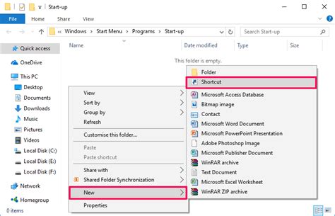 how to add program to startup windows 10