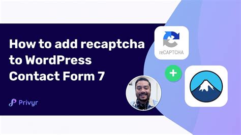 how to add recaptcha in contact form 7 in wordpress