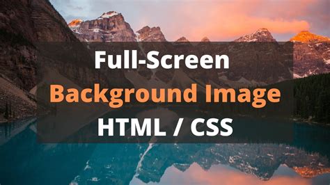 how to add responsive background image in html