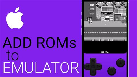 how to add roms to delta emulator