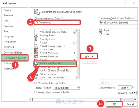 how to add save as pdf option in excel 2007