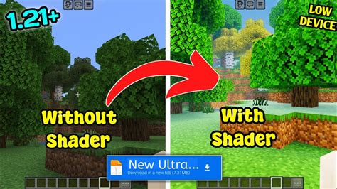 how to add shaders in minecraft pe 1.21