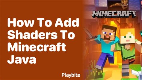how to add shaders to minecraft java 2024