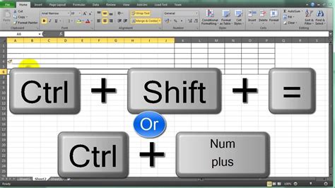 how to add shortcuts in excel mac