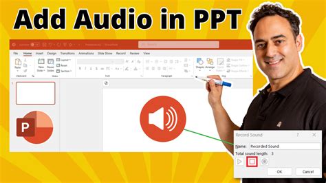 how to add sound to powerpoint slides
