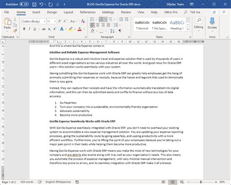 how to add source numbers in word