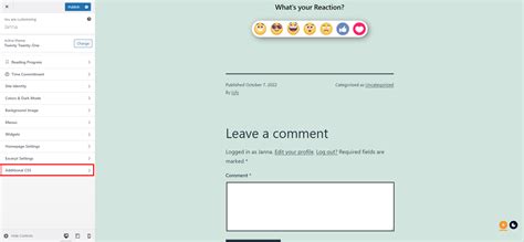 how to add space between text in wordpress