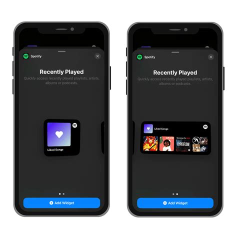 how to add spotify widget to home screen android