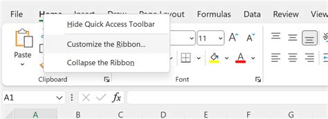 how to add strikethrough in excel ribbon