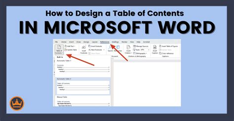 how to add sub contents in word