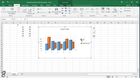 how to add superscript in excel graph axis