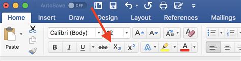 how to add superscript in word on mac