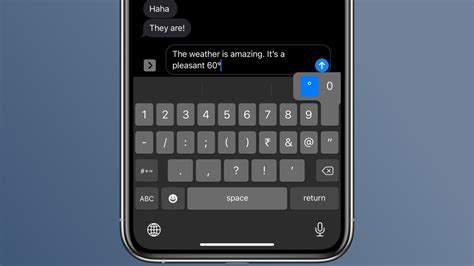 how to add symbols in iphone keyboard