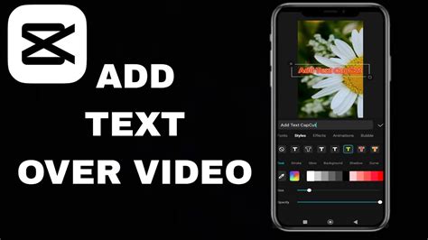 how to add text over an image in capcut