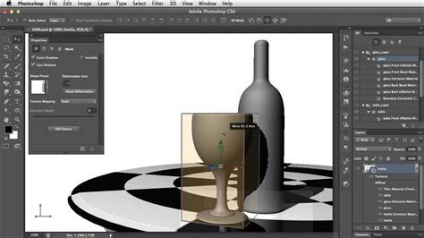 how to add texture in photoshop 3d