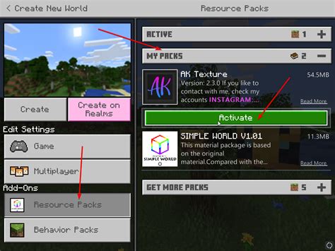 how to add texture pack in minecraft bedrock pc