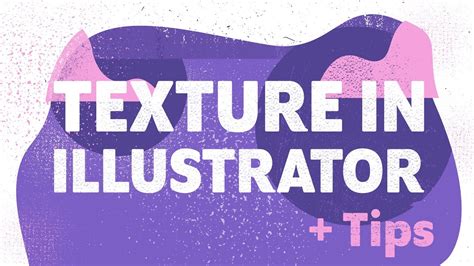 how to add texture to design in illustrator