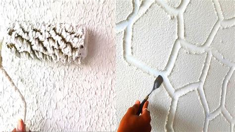 how to add texture to paint on wall
