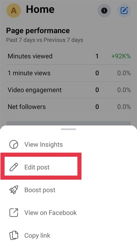 how to add thumbnail to facebook video post on iphone