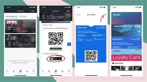 how to add tickets to apple wallet from qr code