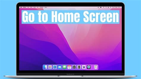 how to add to home screen macbook