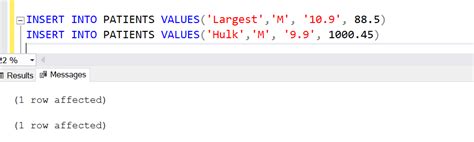how to add two decimal values in sql server