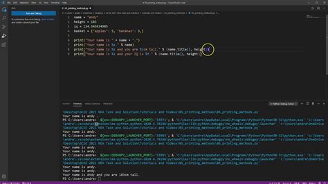 how to add variable in print statement python