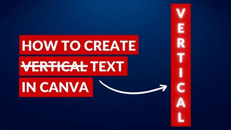how to add vertical text in canva