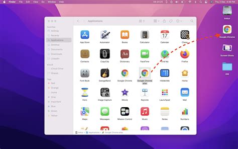 how to add web app to home screen on mac