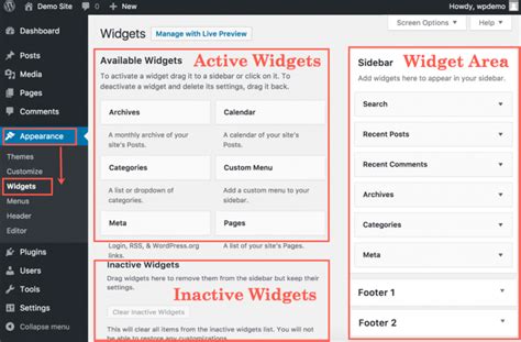 how to add widget to wordpress site