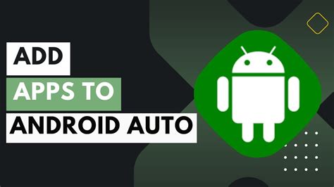 how to add youtube app to android auto