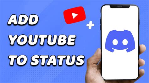 how to add youtube to discord status