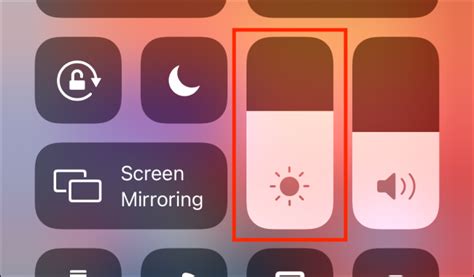 how to adjust brightness on an iphone