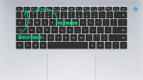 how to adjust brightness on windows using keyboard