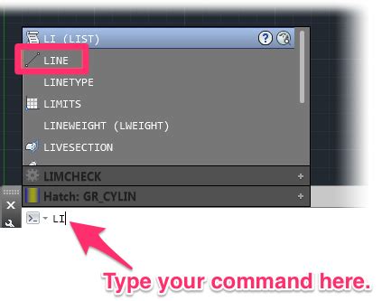 how to adjust command line in autocad