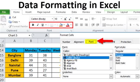 how to adjust format in excel