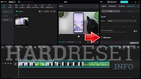 how to adjust image transparency in capcut