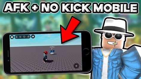 how to afk in roblox without getting kicked ios