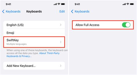how to allow access to third party apps on iphone