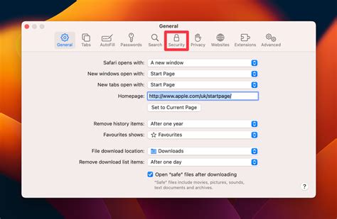 how to allow javascript on macbook