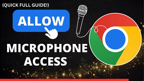 how to allow microphone access on chrome