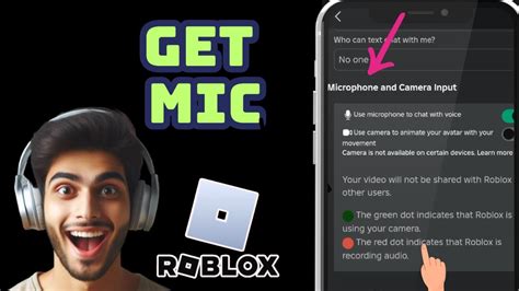 how to allow microphone on roblox mobile