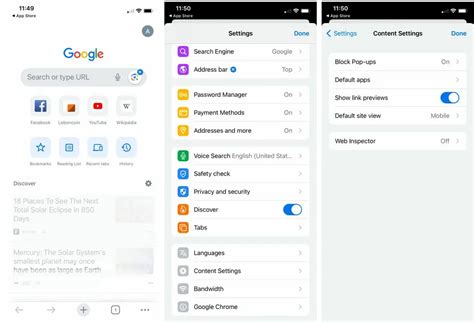 how to allow pop ups on iphone apps