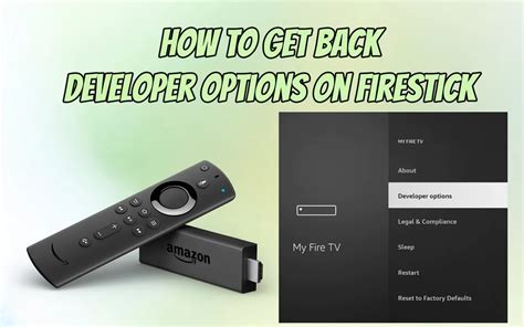 how to allow unknown sources on firestick no developer options