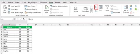 how to alphabetize in excel and keep columns together